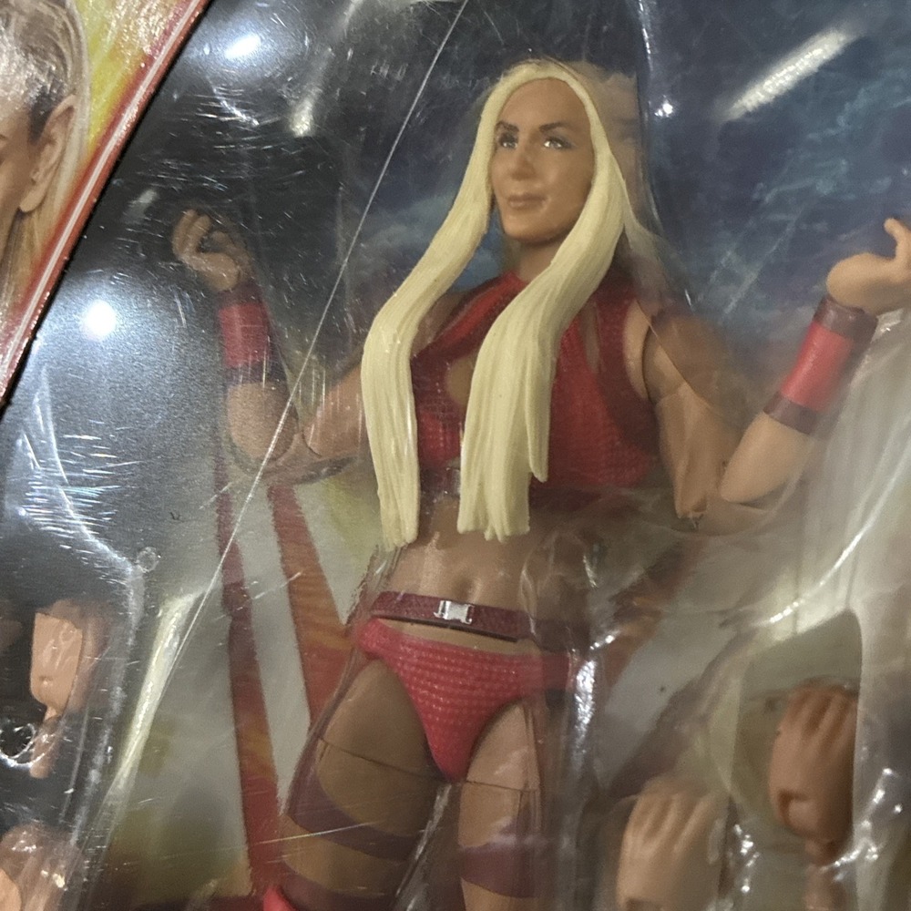 New Mattel WWE Wrestling Elite Summer Slam Charlotte Flair Figure NIP Regal BAF - Picture 6 of 8